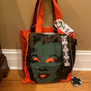 Loop MYC Andy Warhol Marilyn Monroe Tote Bag New with Tags